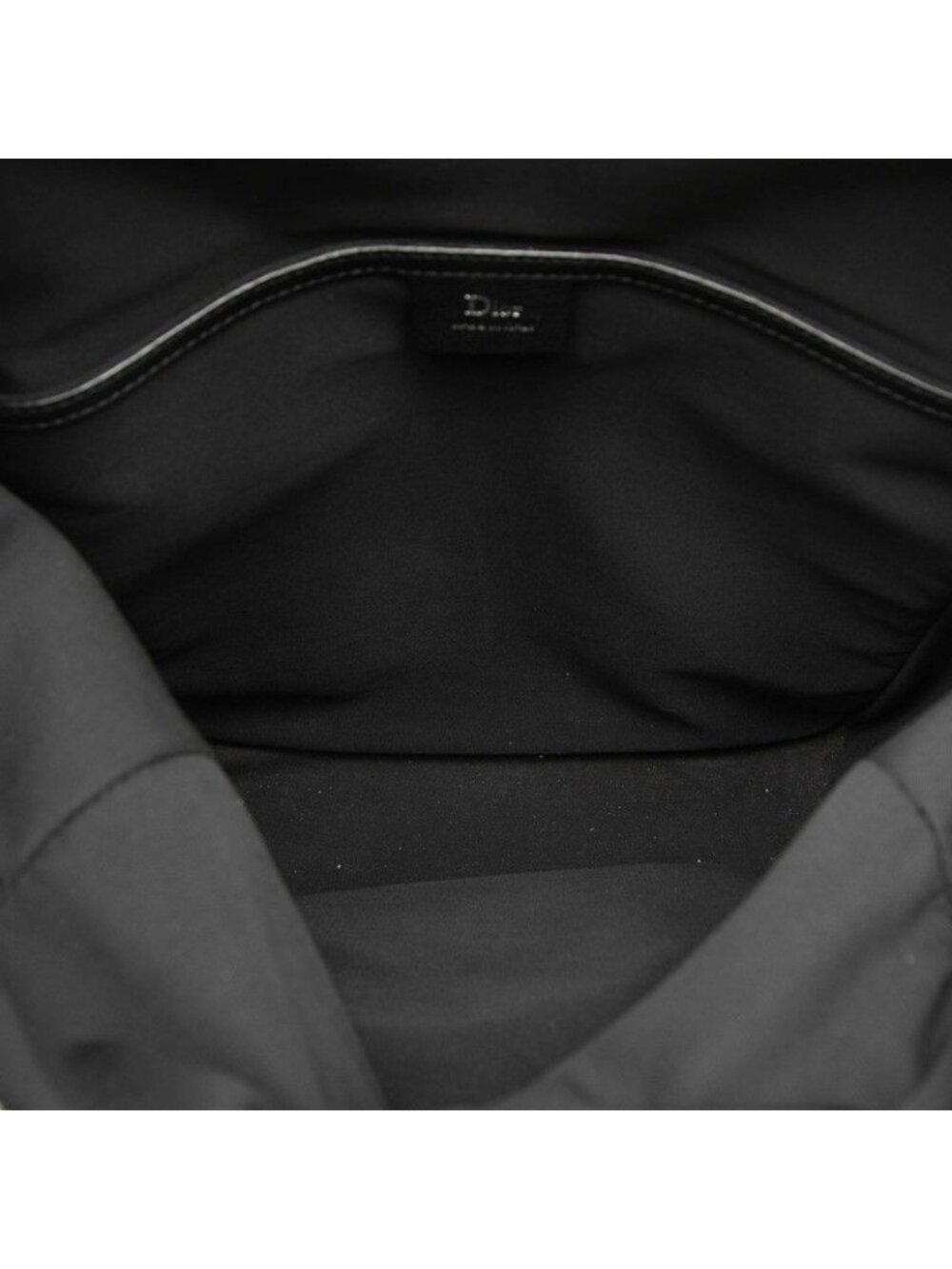 ★SOLD★ Dior Backpack Black Nylon Leather - Picture 4 of 7